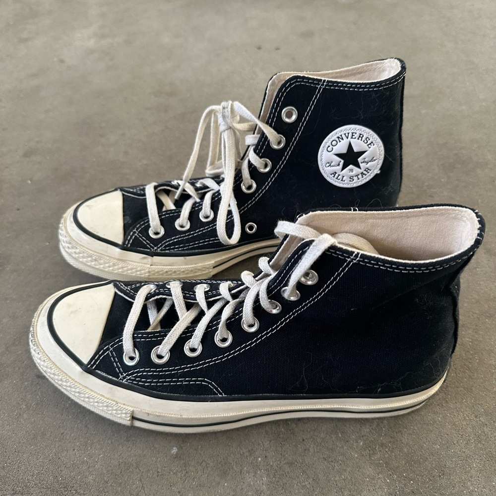 CONVERSE Chuck 70 Black High Top Shoes
